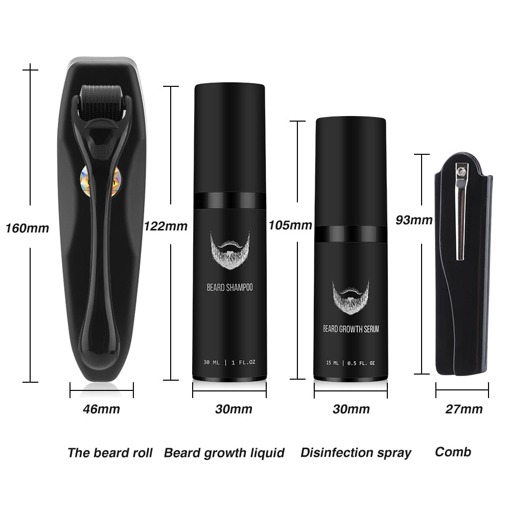 Beard Growth Enhancer Kit
