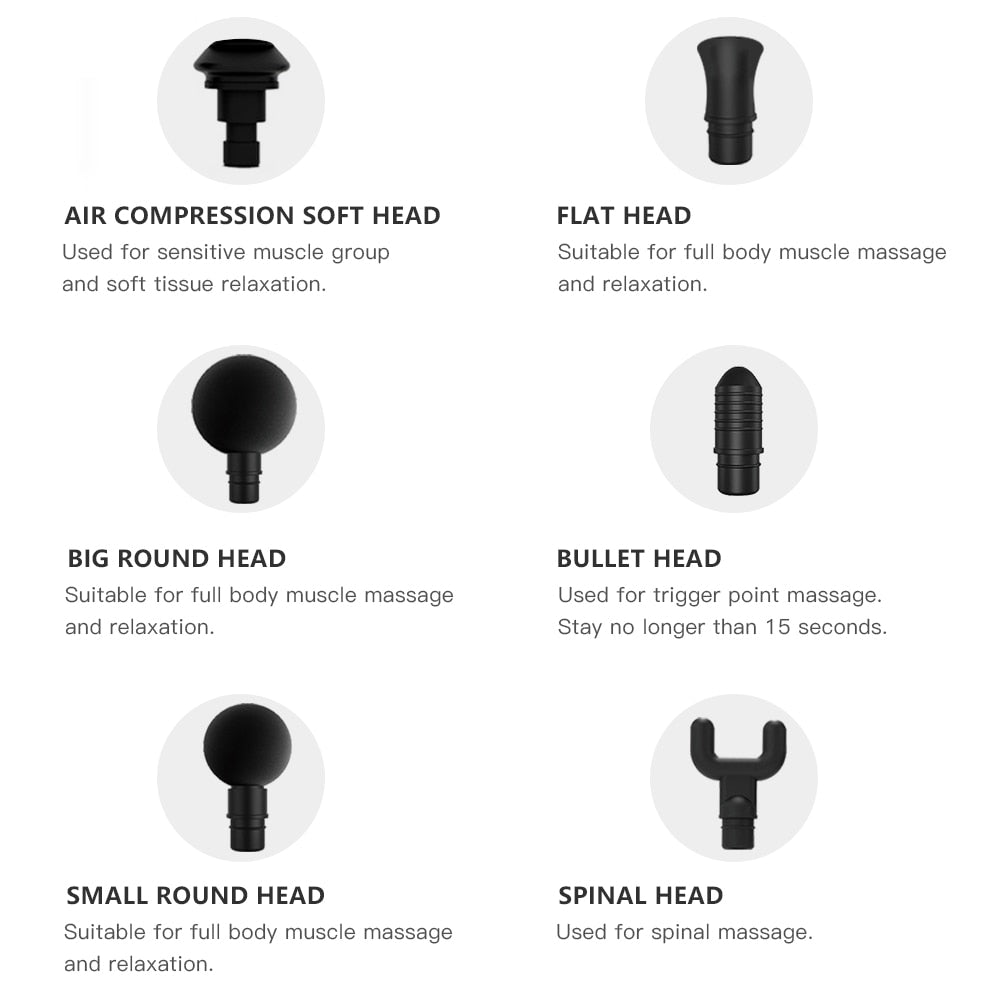 Muscle Massage Gun, Sport Therapy Massager, Body Relaxation, Pain Relief, Slimming Massager