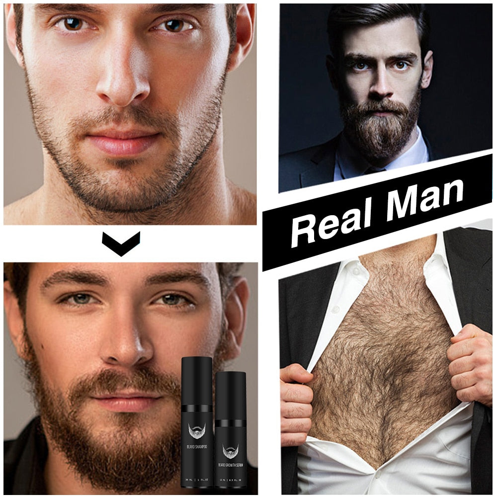 Beard Growth Enhancer Kit