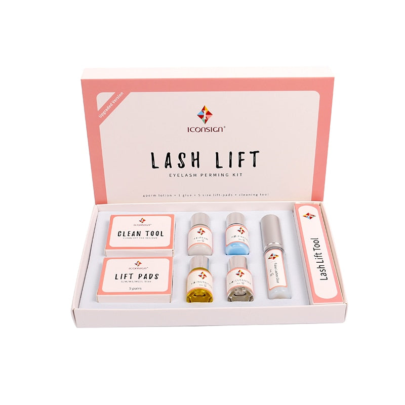 Iconsign Lash Lift Kit, Eyelash Lifting Set, Full Professional Cilia Lift Makeup Lashes, Growth Serum
