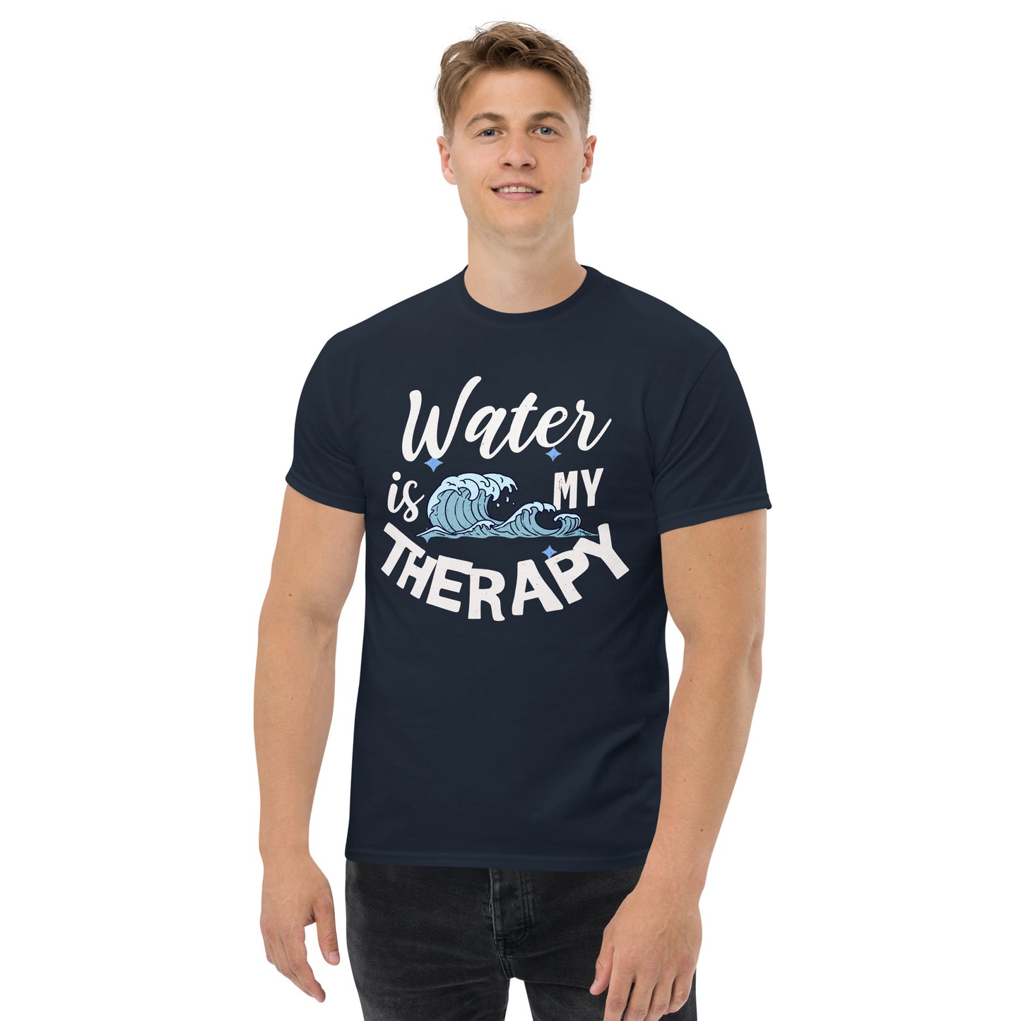 Men's Water Is My Therapy tee